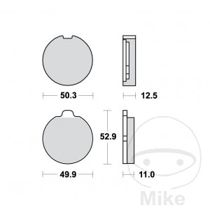 Bremsklotz Standard TRW Alternative: 7326283