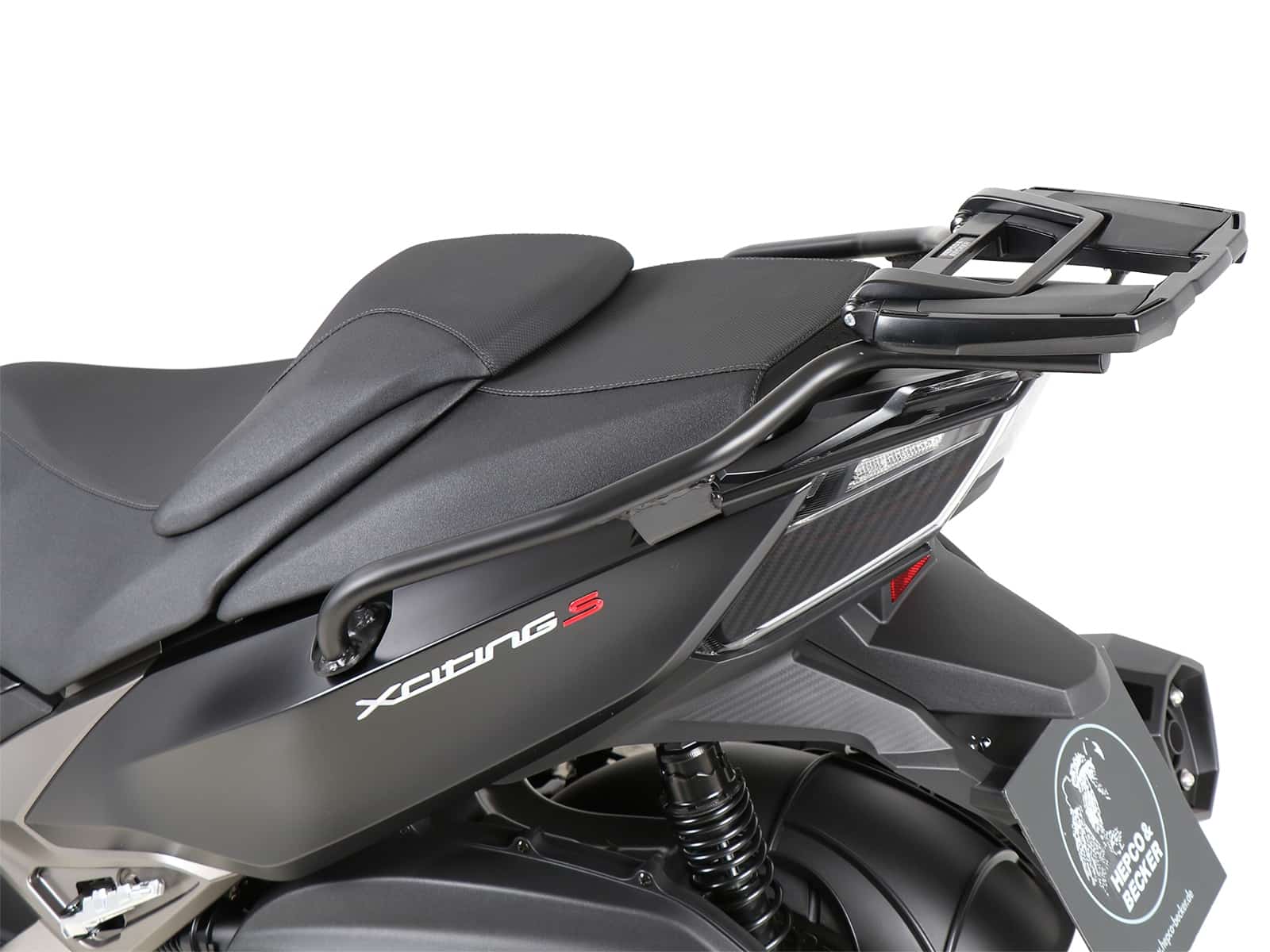 Easyrack Topcaseträger schwarz für Kymco Xciting S 400 ABS (2018-2024)
