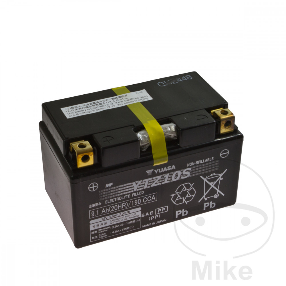 Batterie Motorrad YTZ10S wet Yuasa Alternative: 7074016