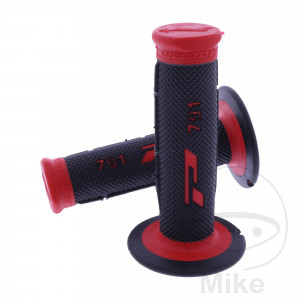 Griffgummi 791 rot/schwarz Durchmesser 22 / 25 mm geschlossen.