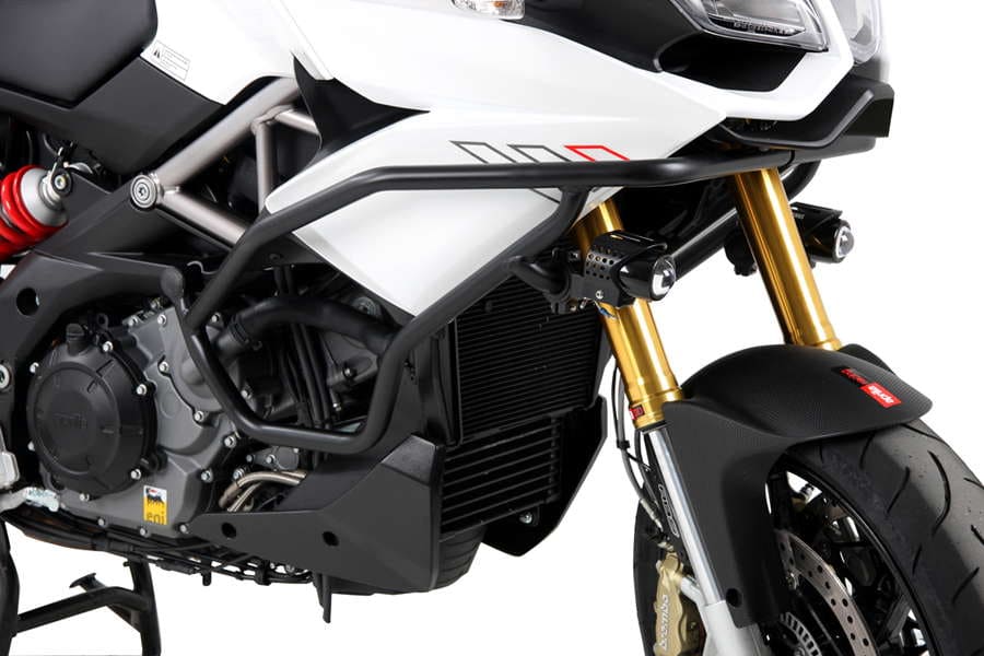 Tank- & Motorschutzbügel schwarz für Aprilia Caponord 1200 (2013-2016)