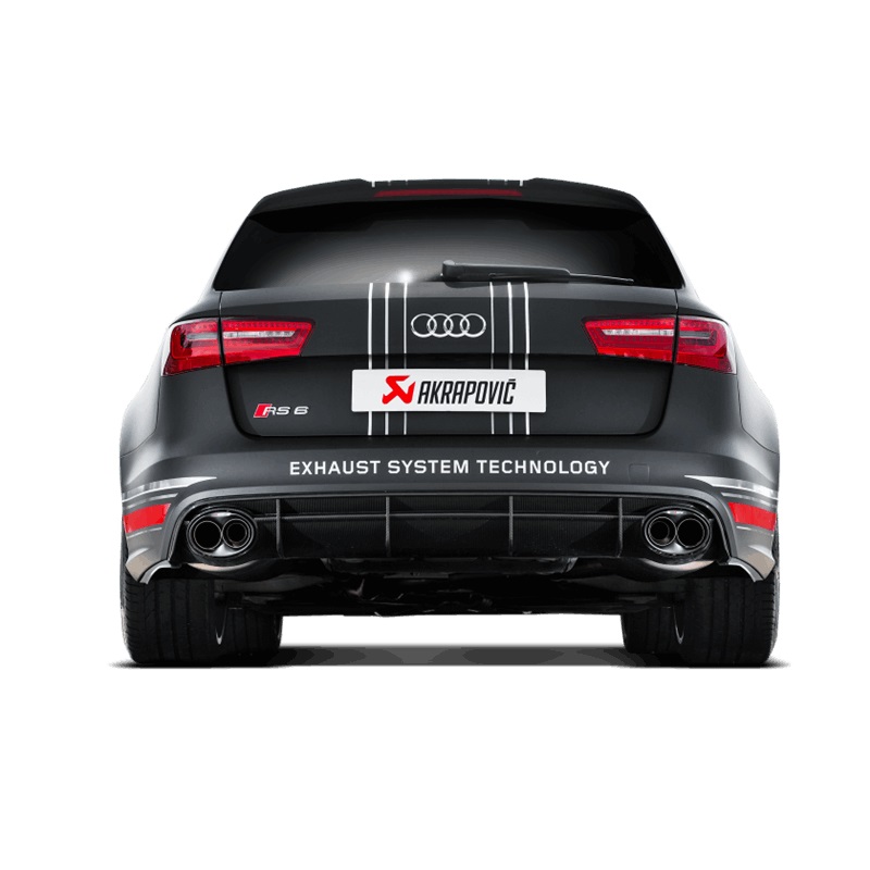 Akrapovic Auspuff Komplettanlage Titan AUDI RS 6 Avant (C7) 14-18