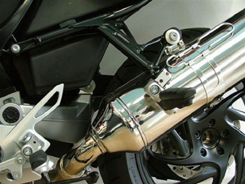 k-1154704555-21085 Fußrastentieferlegung Sozius verstellbar 40mm tiefer ABE für BMW F800GT F800R F800S F800ST