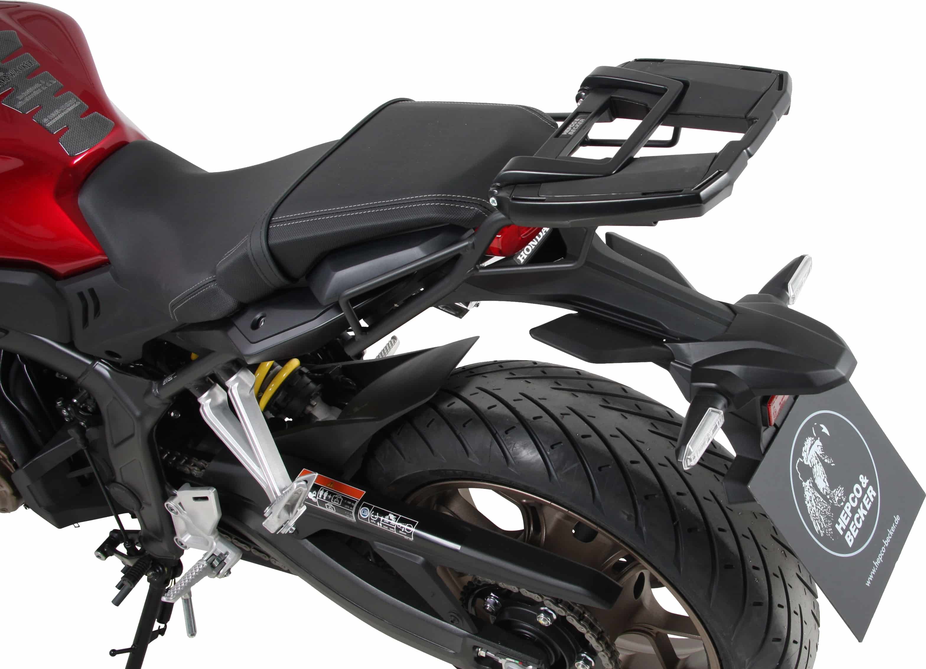 Easyrack Topcaseträger schwarz für Honda CBR 650 R (2019-2020)