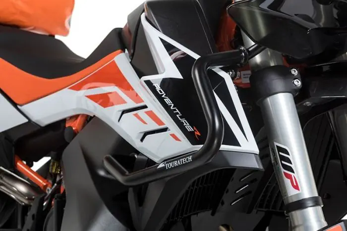 Verkleidungssturzbügel Edelstahl, schwarz für KTM 890 Adventure (-2022)/ 890 Adventure R (-2022)/ 790 Adventure/ 790 Adventure R (-2022) Verkleidungssturzbügel Edelstahl, schwarz für KTM 890 Adventure (-2022)/ 890 Adventure R (-2022)/ 790 Adventure/ 790 Adventure R (-2022)