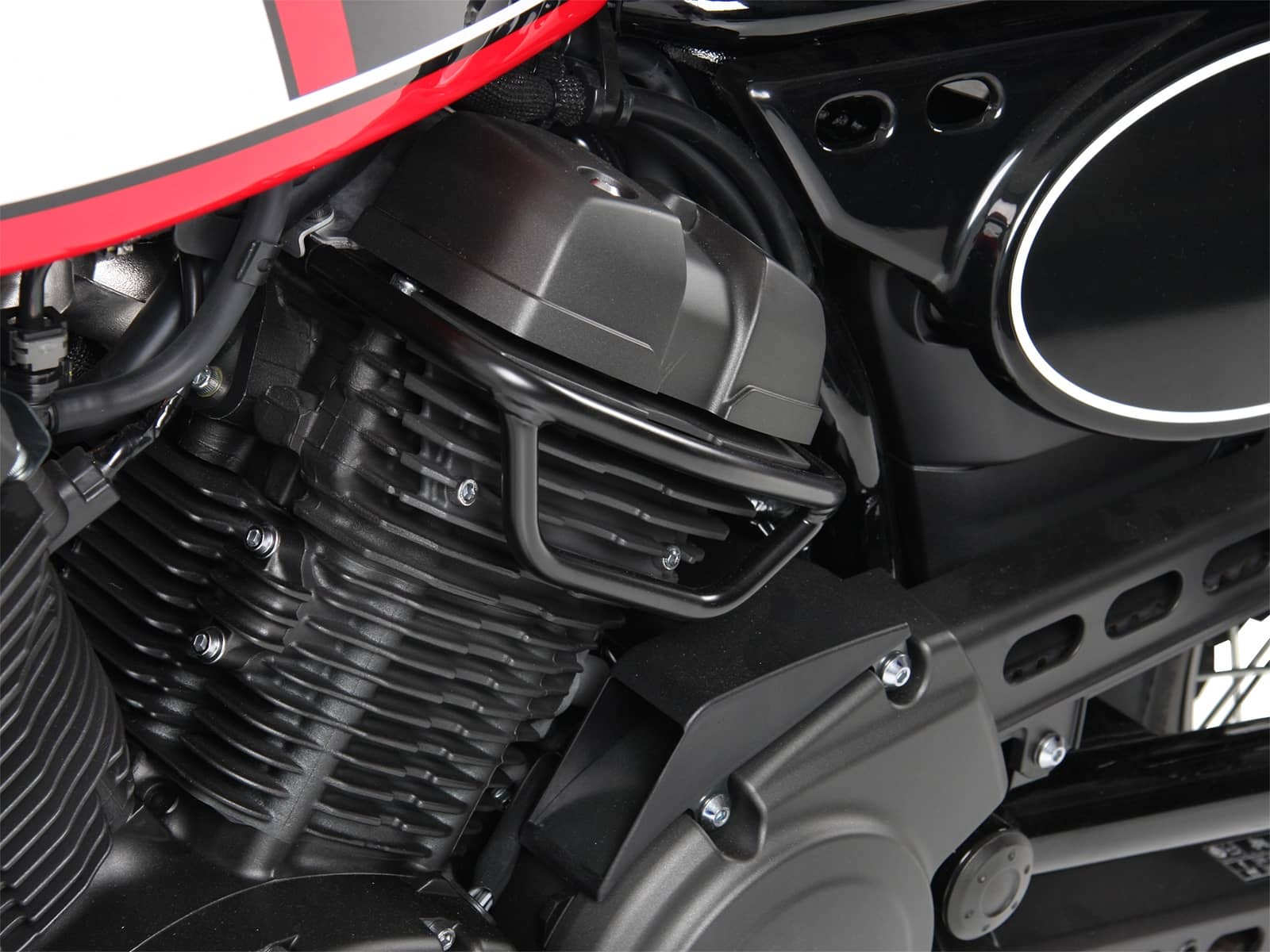 Zylinderkopf-Fender schwarz für Yamaha SCR 950 (2017-2020)