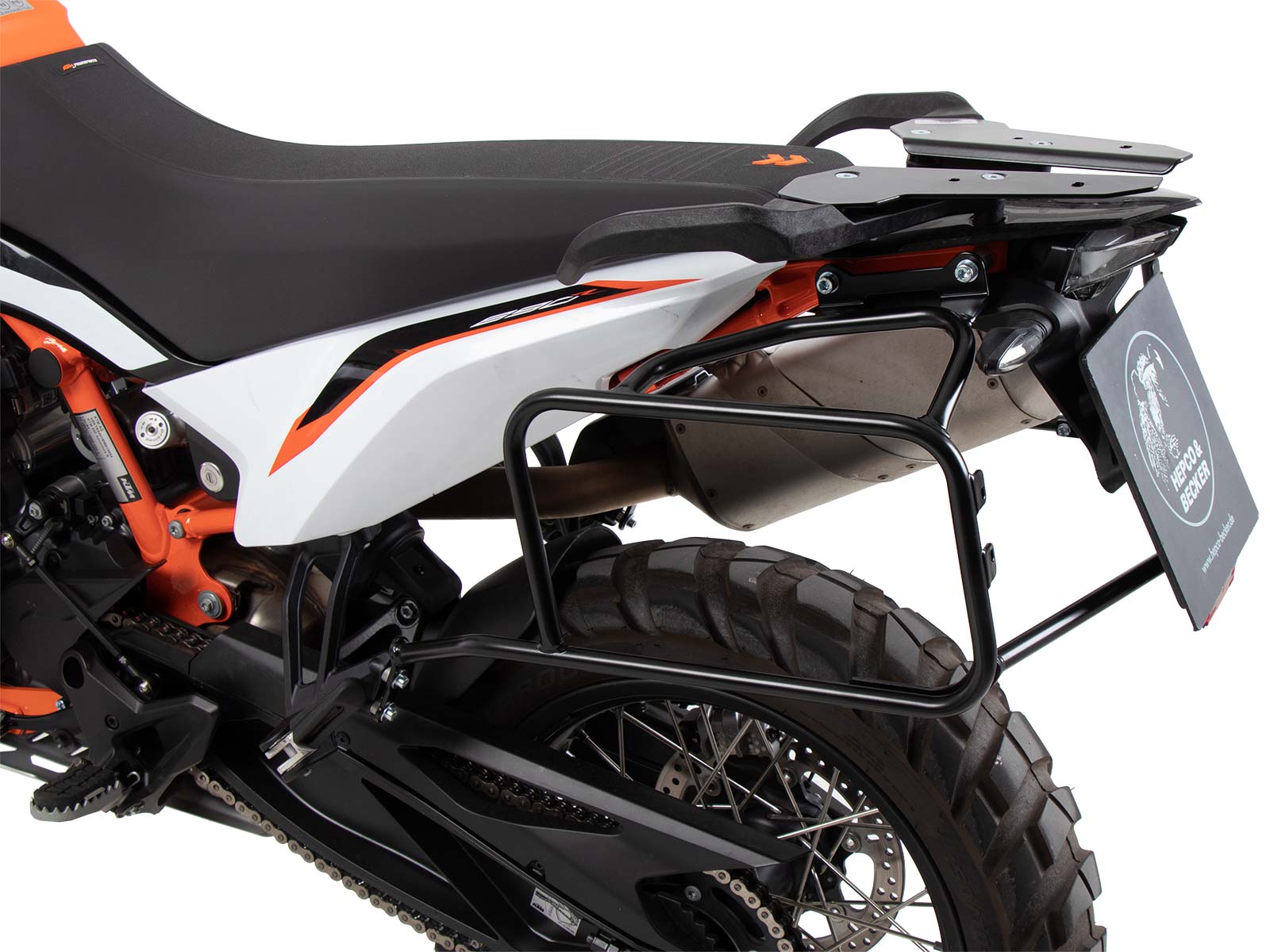 Seitenkofferträger festverschraubt schwarz für KTM 790 Adventure (2024-)