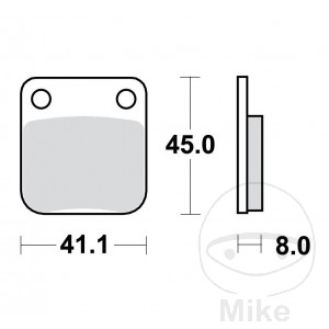Bremsklotz Sinter SI TRW Alternative: 7376965