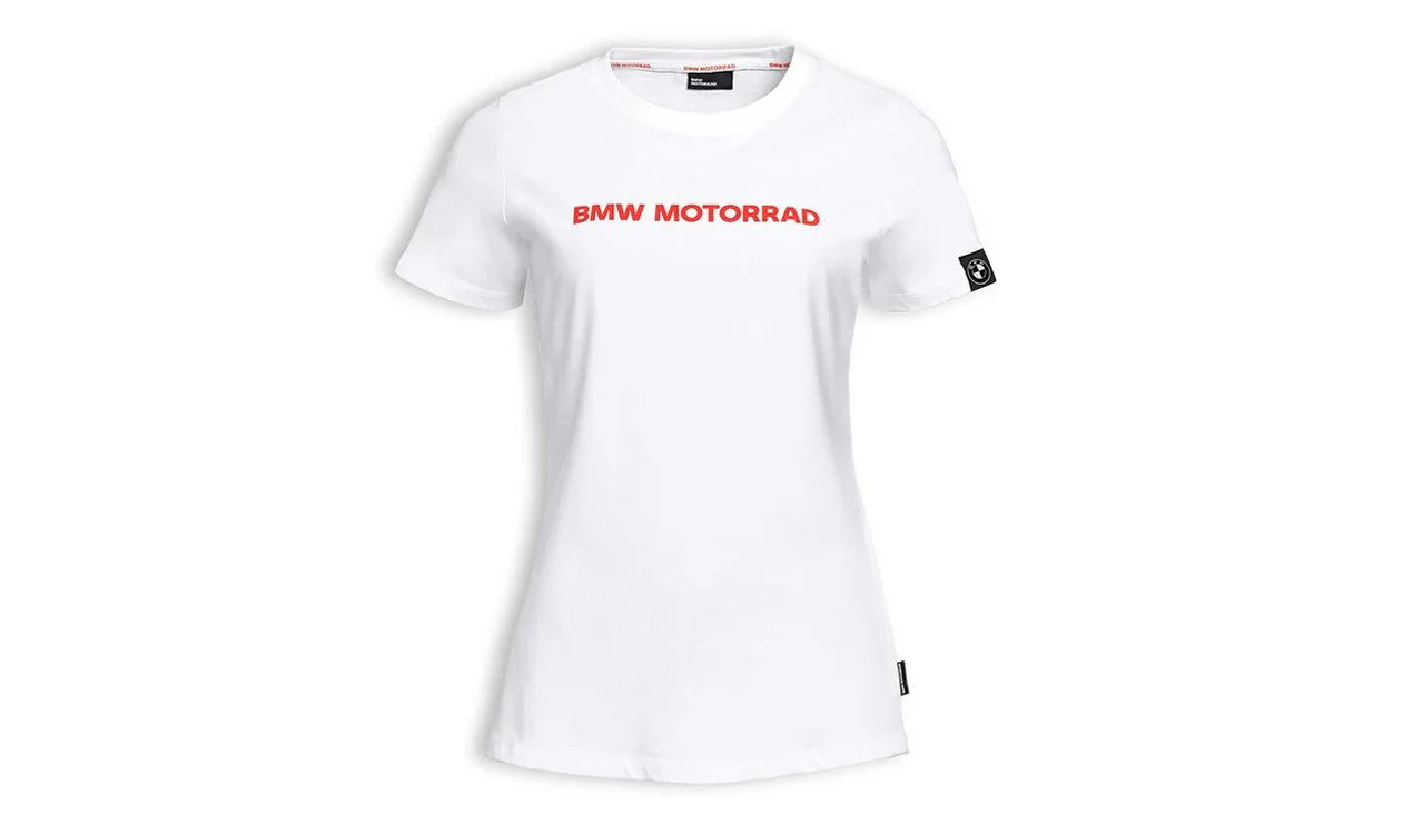 T-Shirt BMW Motorrad weiß Damen