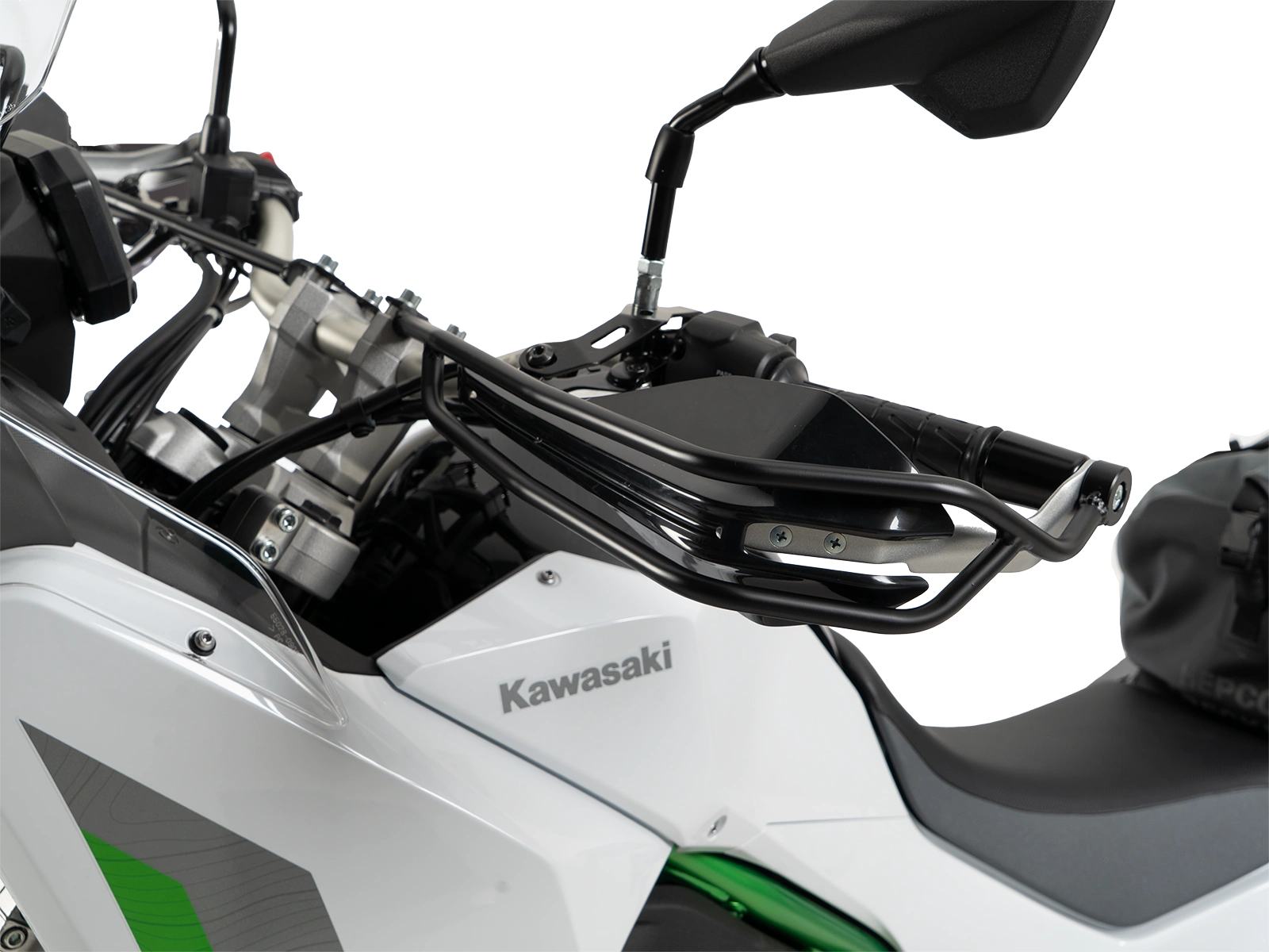 Griffschutz für Kawasaki KLE 500 / SE (2026-) Set, schwarz (links + rechts)