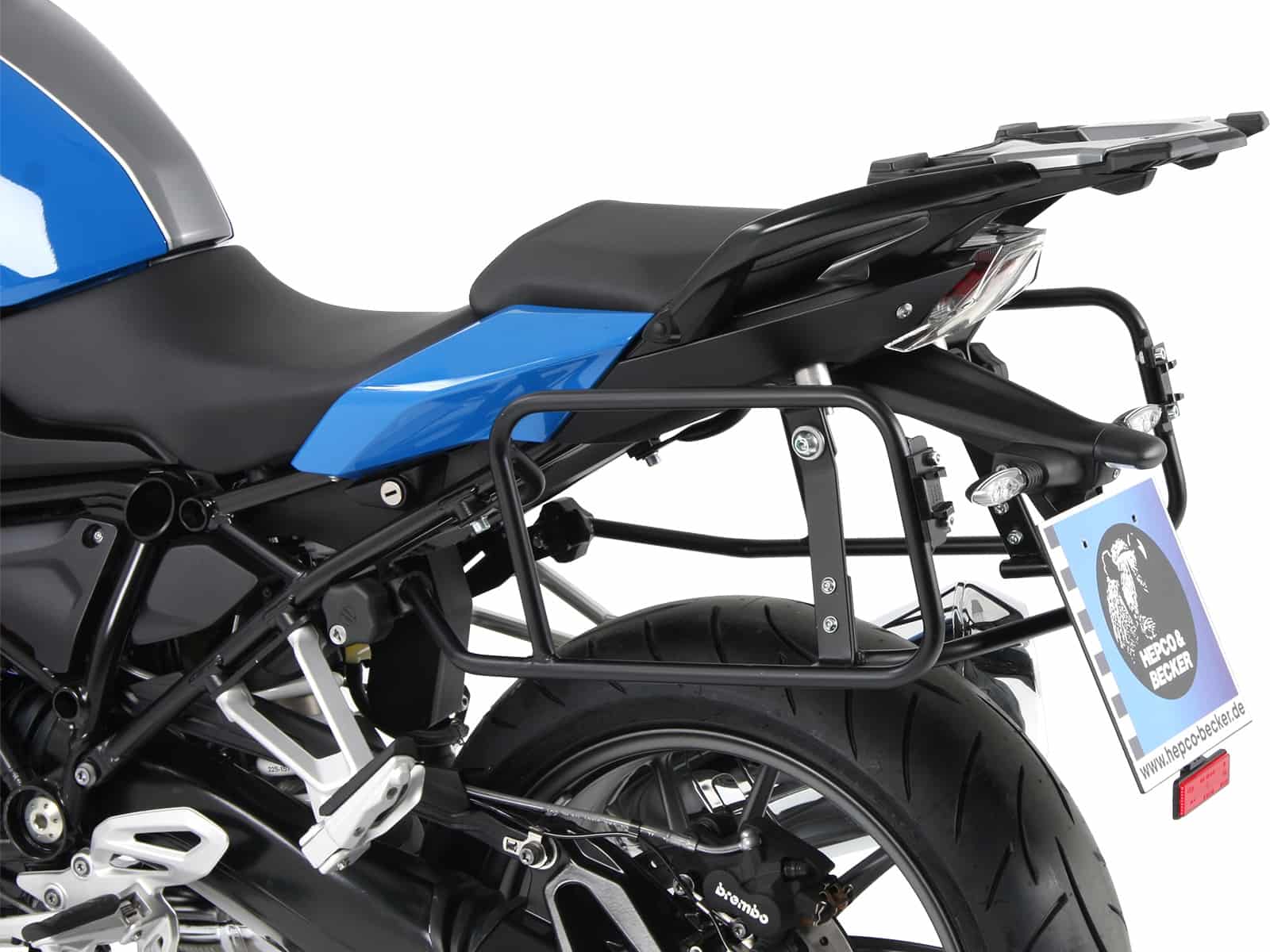 Seitenkofferträger Lock-it schwarz für BMW R 1250 RS (2019-2025)