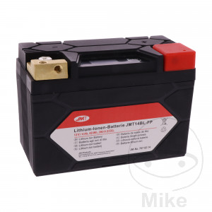 Batterie Motorrad JMT14BL-FP JMT Lithium-Ionen mit Anzeige