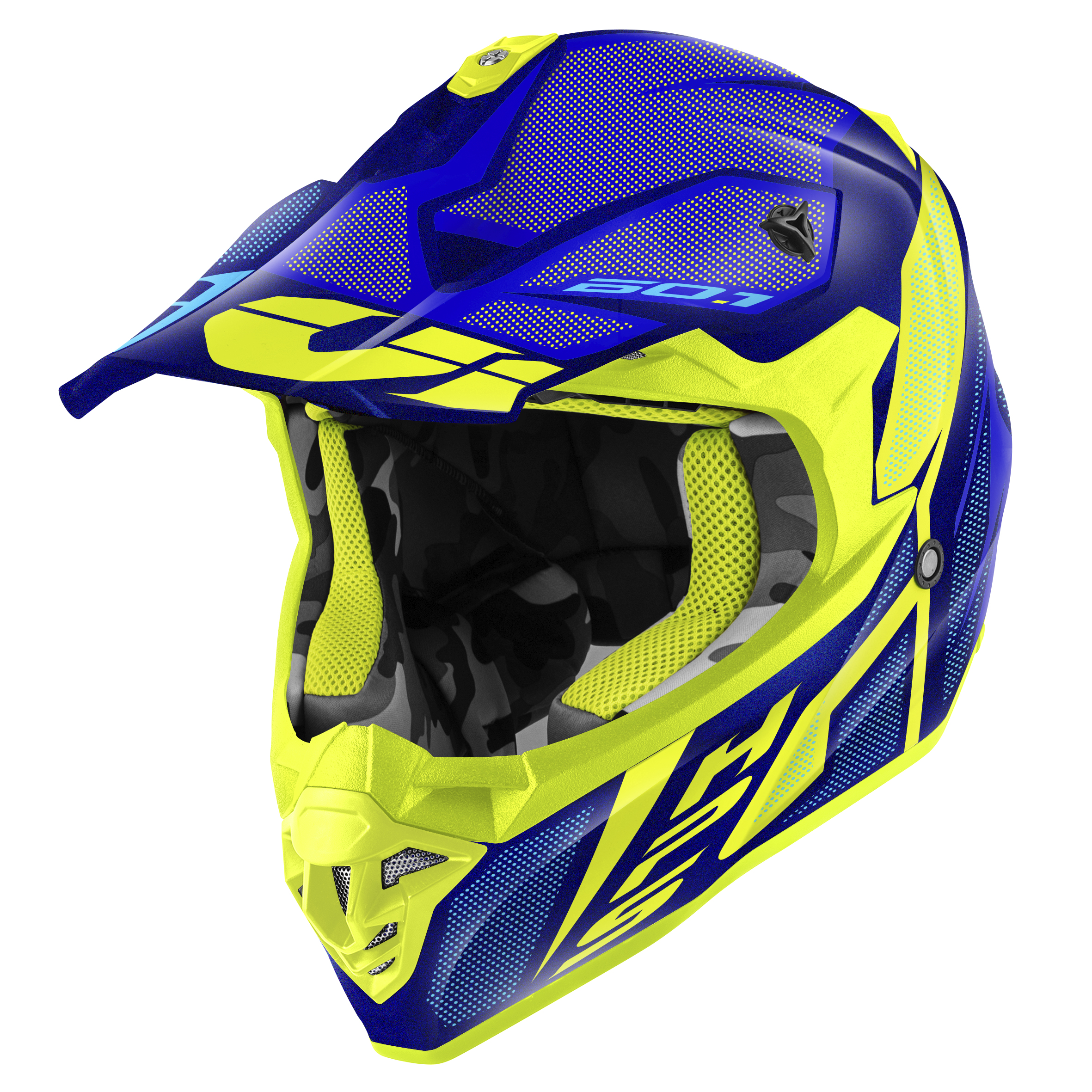 HPS 60.1 INVERT - Gr. 60/L matt - blau/gelb