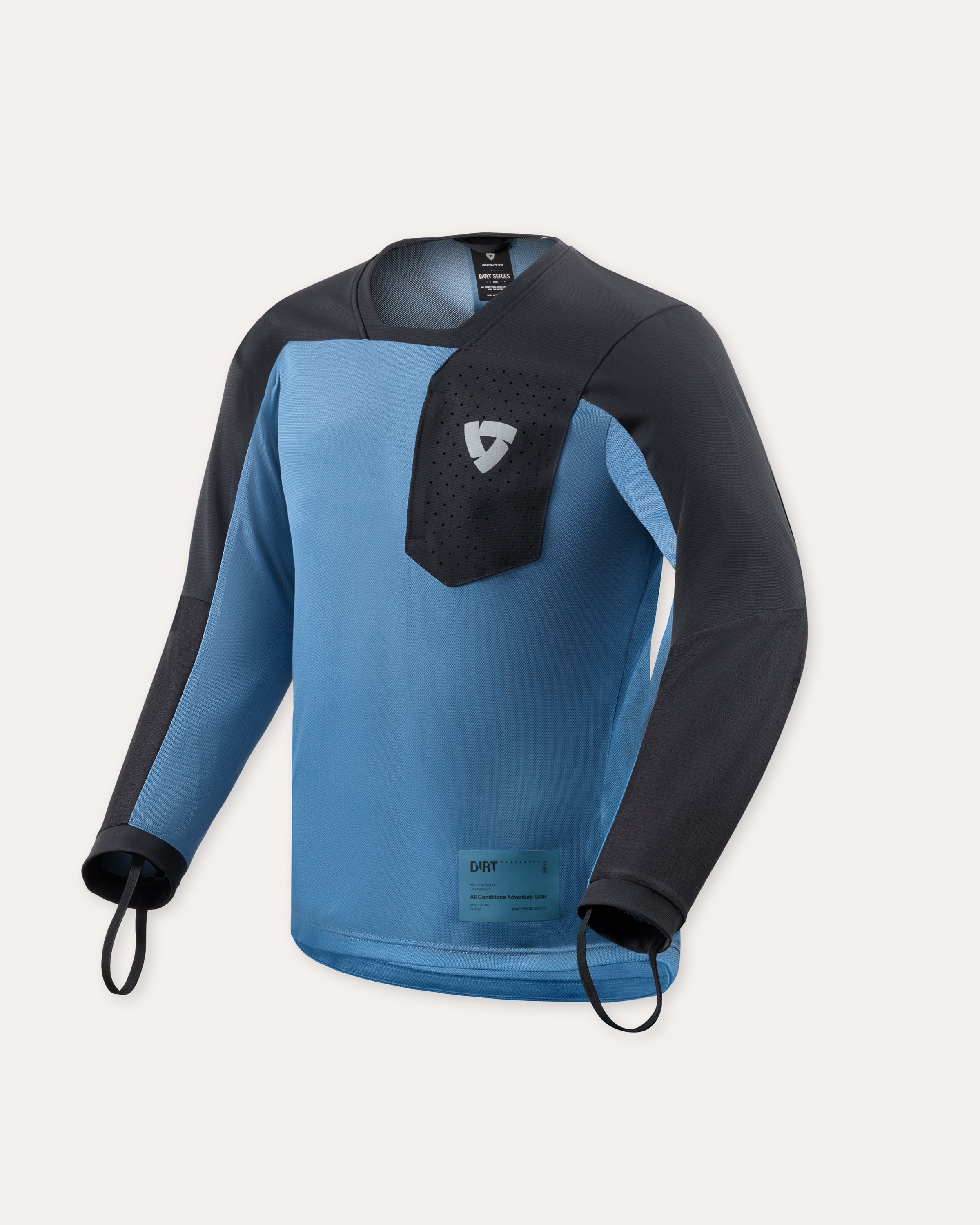Jersey Sierra 2 Blau-Schwarz XS Standard