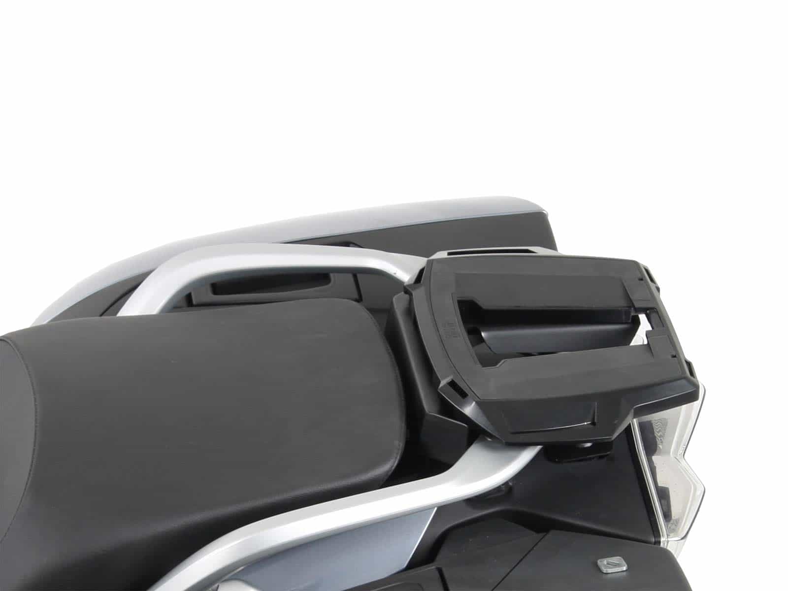 Alurack Topcaseträger schwarz für Kombination mit Originalgepäckbrücke für BMW R 1250 RT (2019-2025)