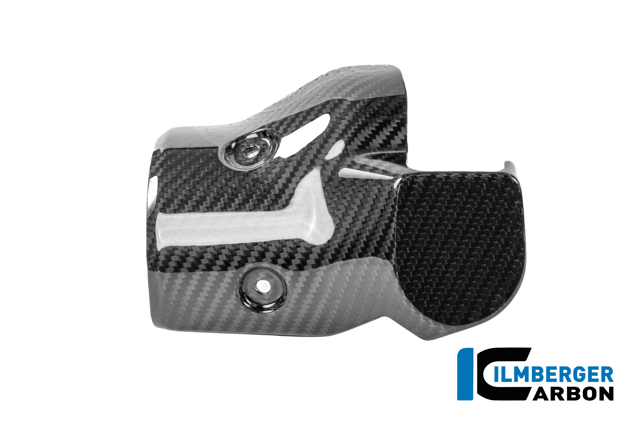 Innerer Auspuffhitzschutz unten Carbon glänzend BMW R 1300 RS