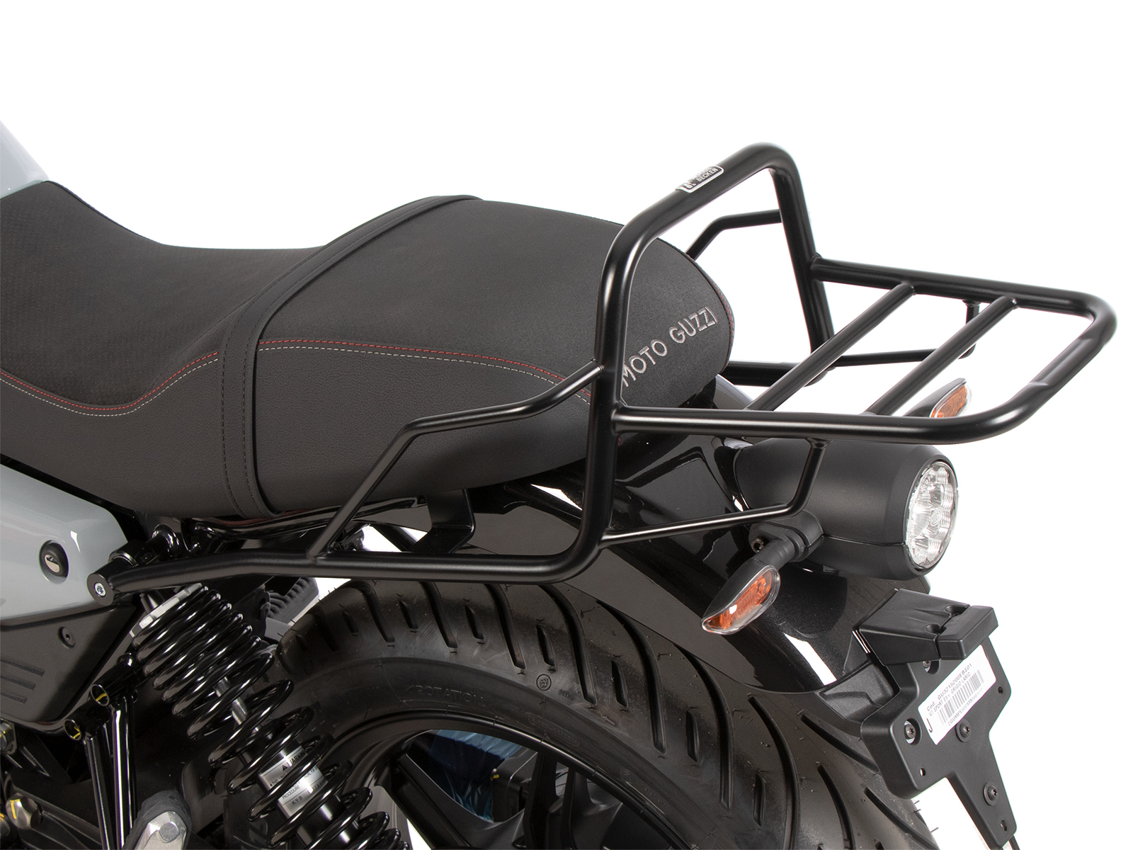 Rohrgepäckbrücke Topcaseträger schwarz für Moto Guzzi V7 Special (2025-)
