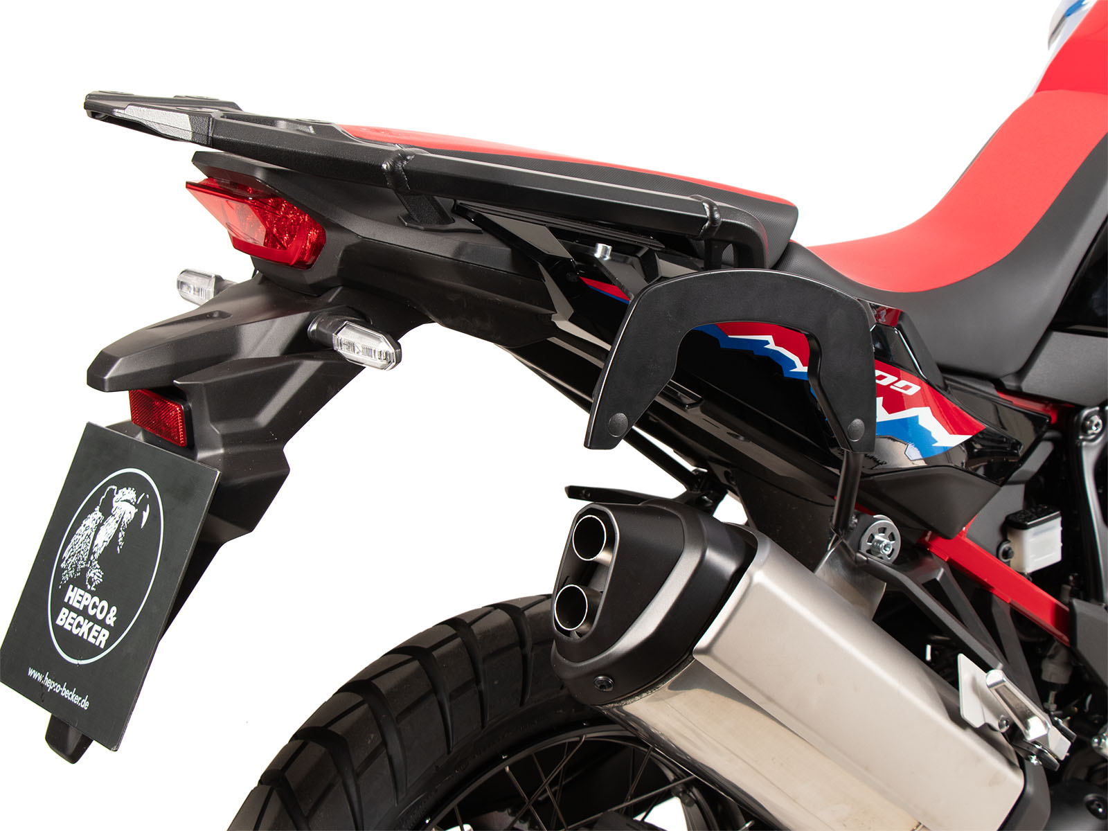 C-Bow Seitenträger schwarz für Honda CRF 1100 L Africa Twin Adventure Sports (2024-)