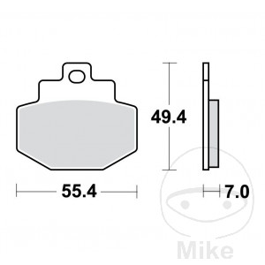 Bremsklotz Sinter Scooter TRW Alternative: 7323025
