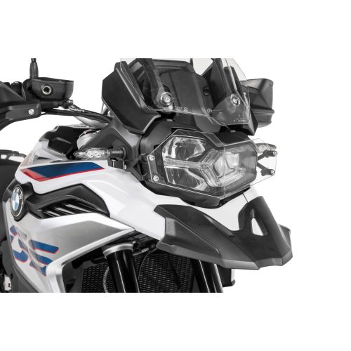 Scheinwerferschutz Makrolon mit Schnellverschluss für BMW F850GS / F800GS (2024-)/ F750GS *OFFROAD USE ONLY*