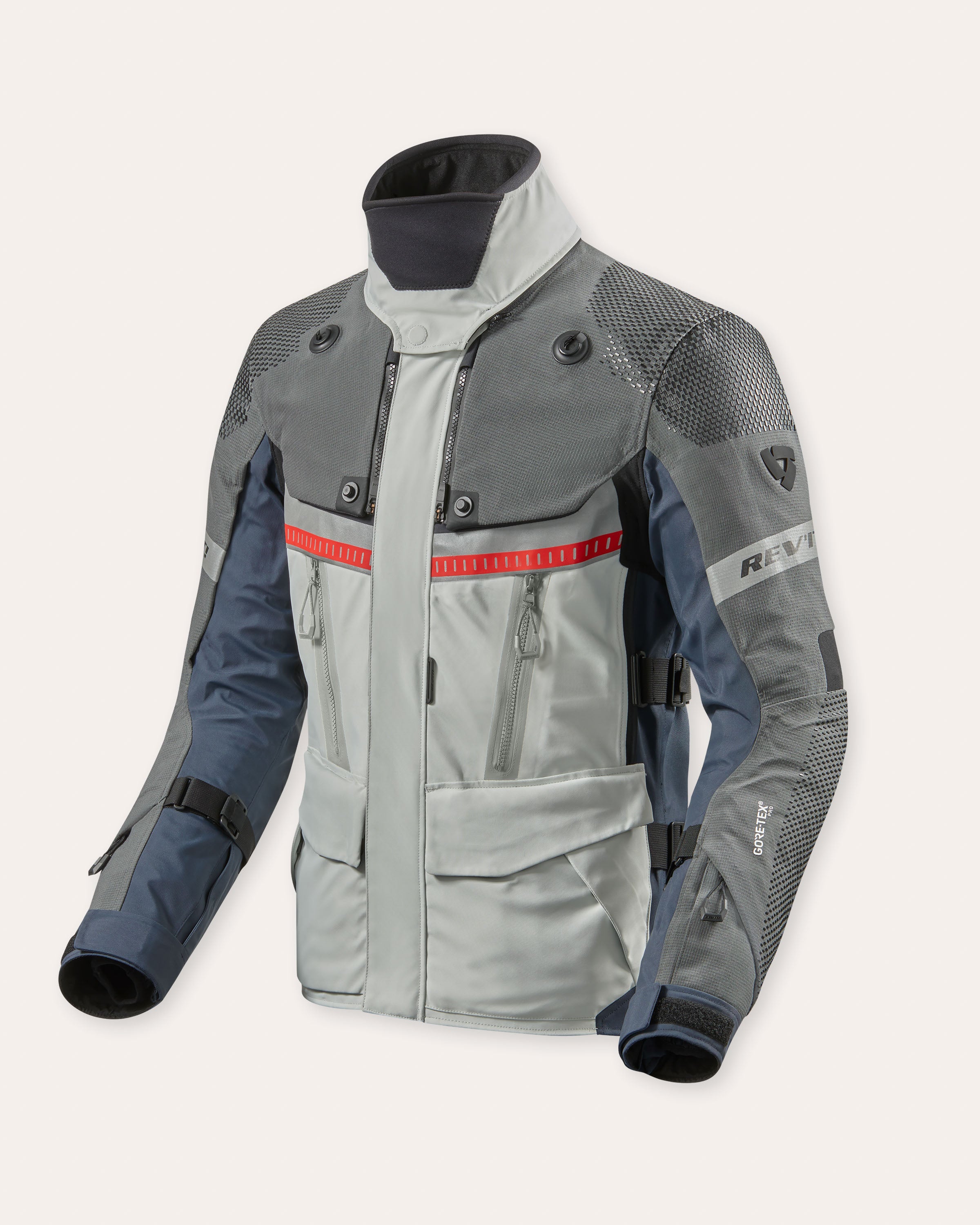 Jacke Dominator 3 GTX Silber-Blau M Standard