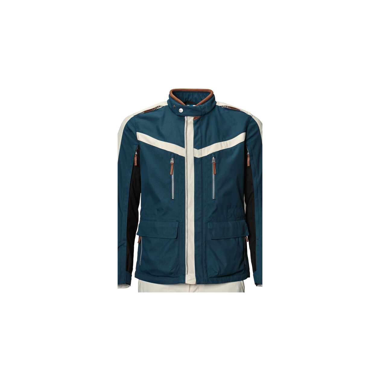 BMW-Motorrad-Jacke-GS-Adrar-Herren-Blau-Front