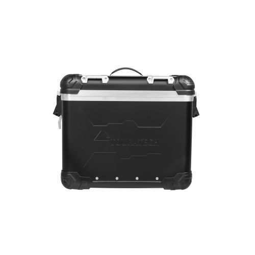 Motorrad Alukoffer ZEGA Evo And-Black, 45 Liter, rechts