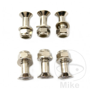 Schraube Kettenrad Satz JMP M8X1.25 mm 25 mm Verzinkt