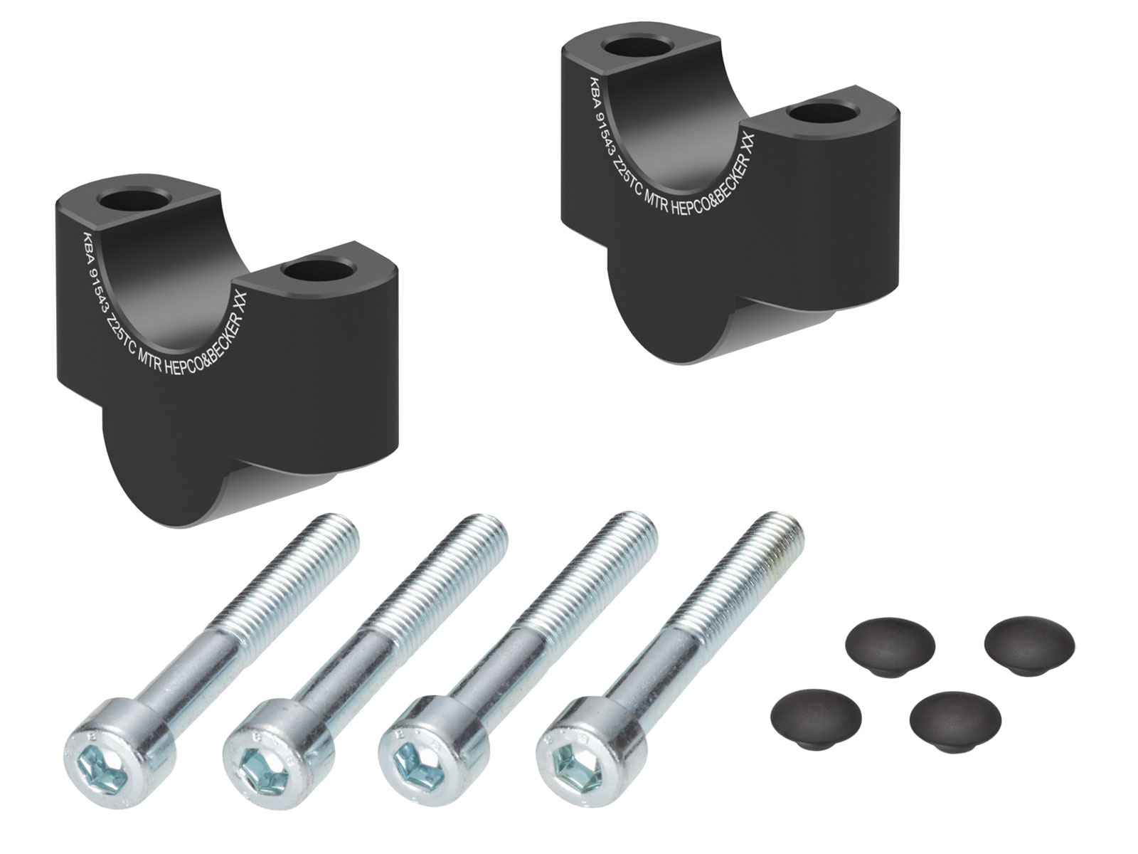 Lenkererhöhung 25 mm schwarz für Honda CMX 1100 Rebel / DCT (2021-2024)