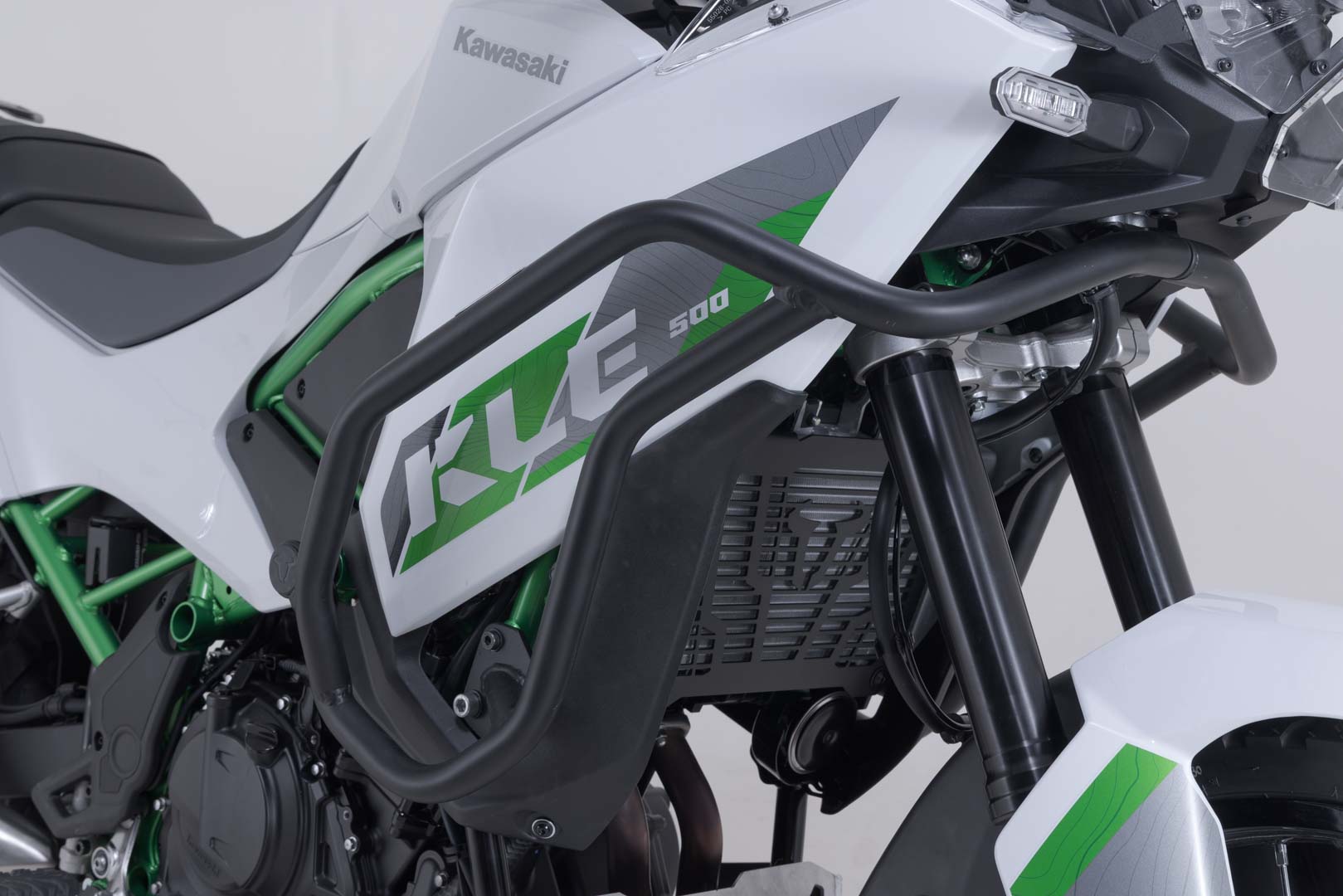 Sturzbügel Schwarz. Kawasaki KLE500 / KLE500 SE (26-).
