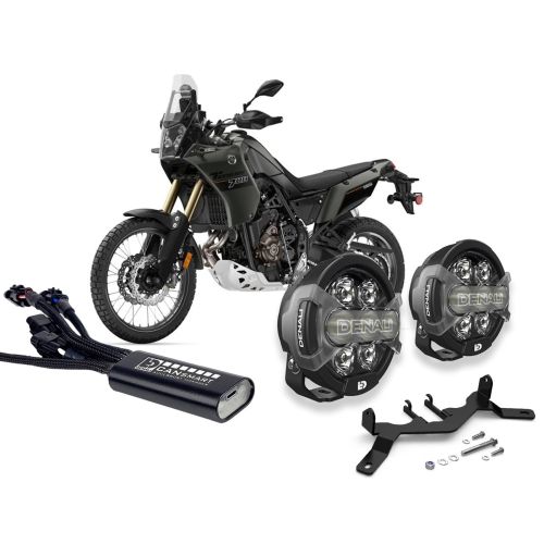 LED-Zusatzscheinwerferset DENALI D7 Pro für Yamaha Ténéré 700 (2019-2024)