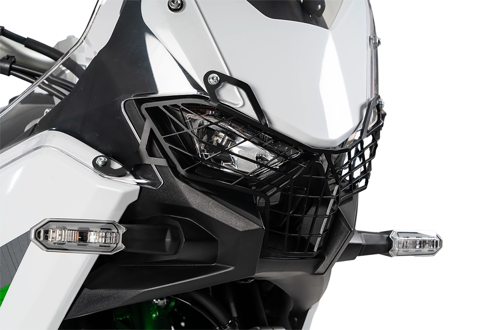 Lampenschutzgitter schwarz für Kawasaki KLE 500 / SE (2026-)
