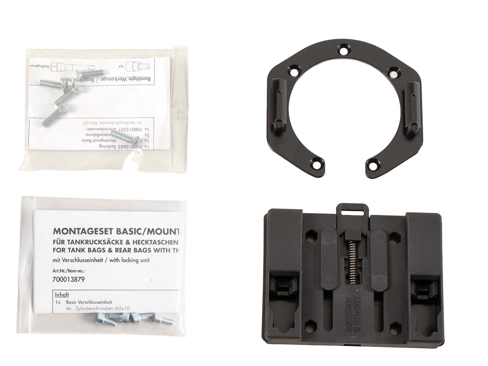 Universal Tankring BASIC 7 Loch Befestigung für Kawasaki