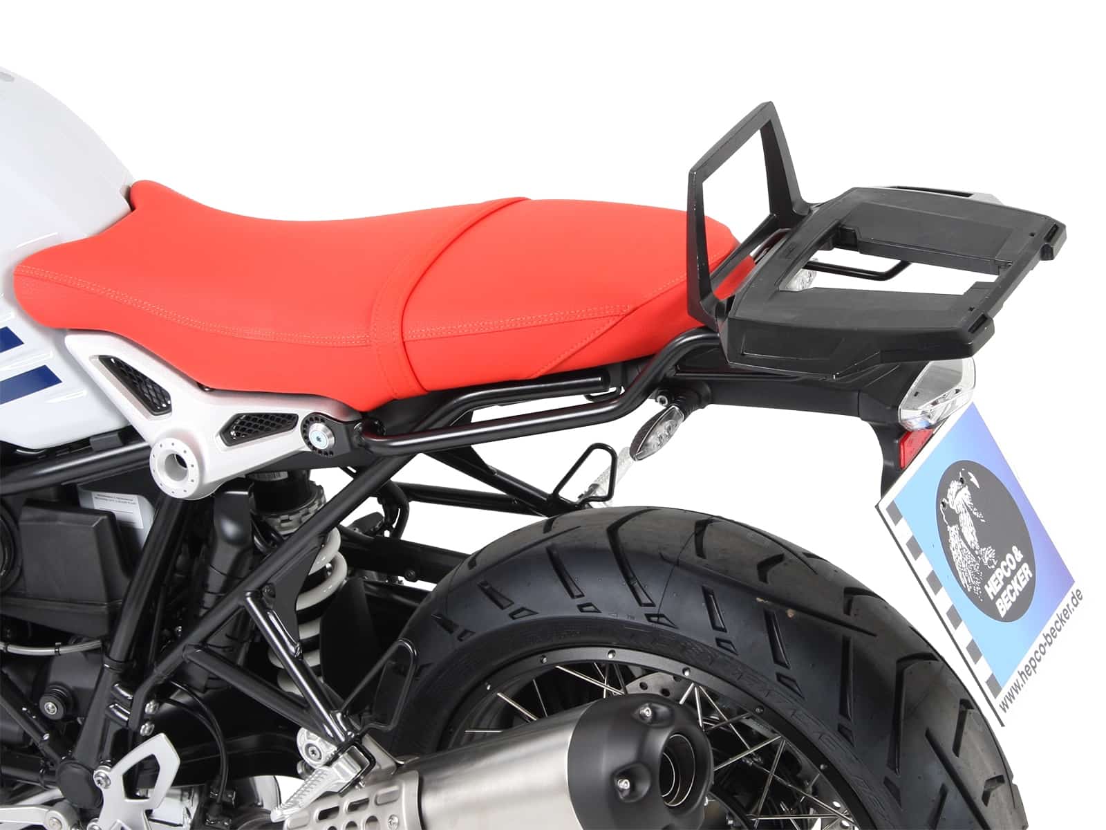 Alurack Topcaseträger schwarz für BMW R nineT Urban G/S (2017-2023)