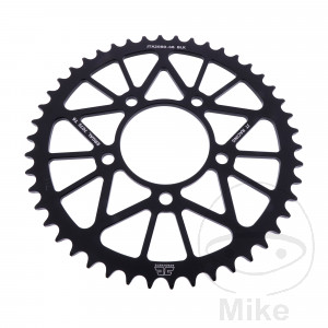 Alu-Kettenrad 46Z Teilung 520 schwarz JT Innendurchmesser 076 Lochkreis 100