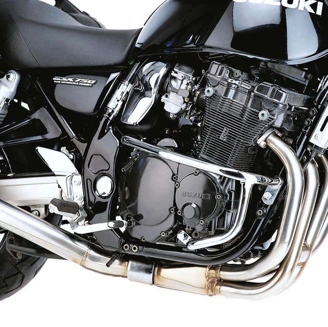 Motorschutzbügel chrom für Suzuki GSX 750 (1998-2003)