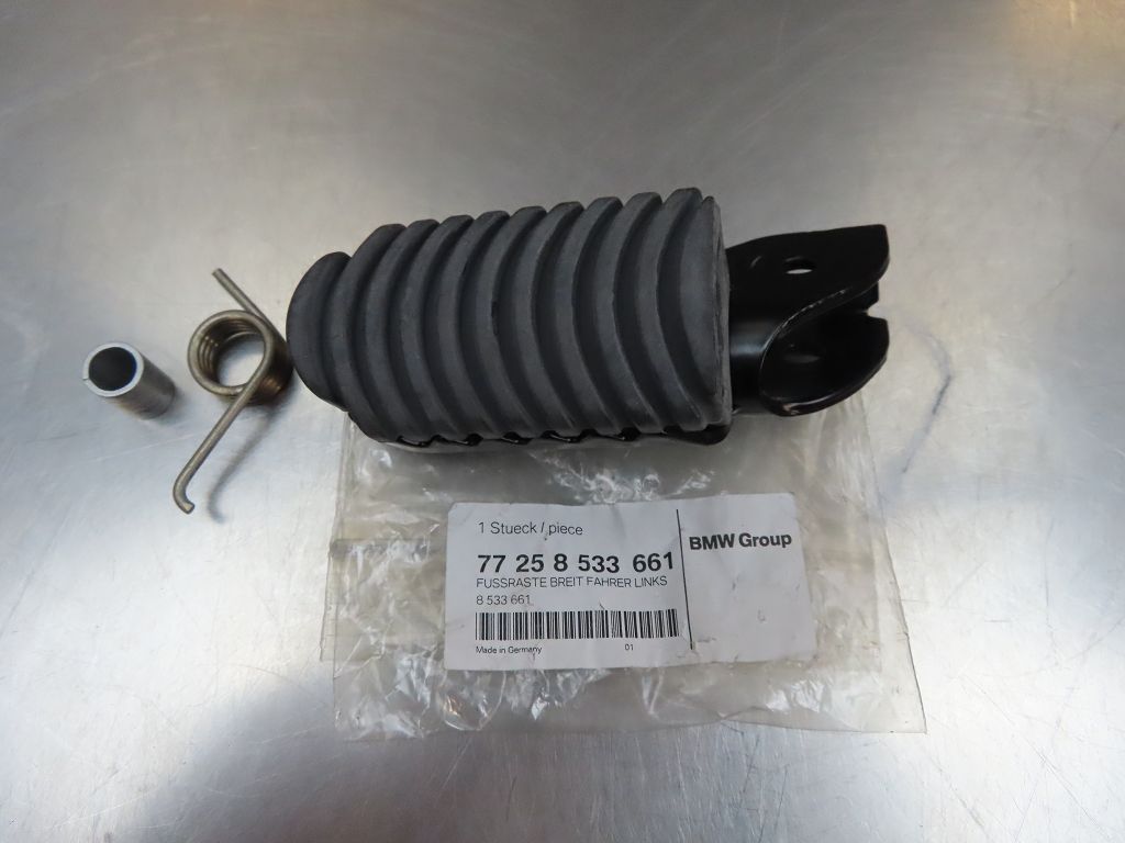 Fußraste breit Fahrer links 77258533661 für BMW F700GS F800GS + Adventure