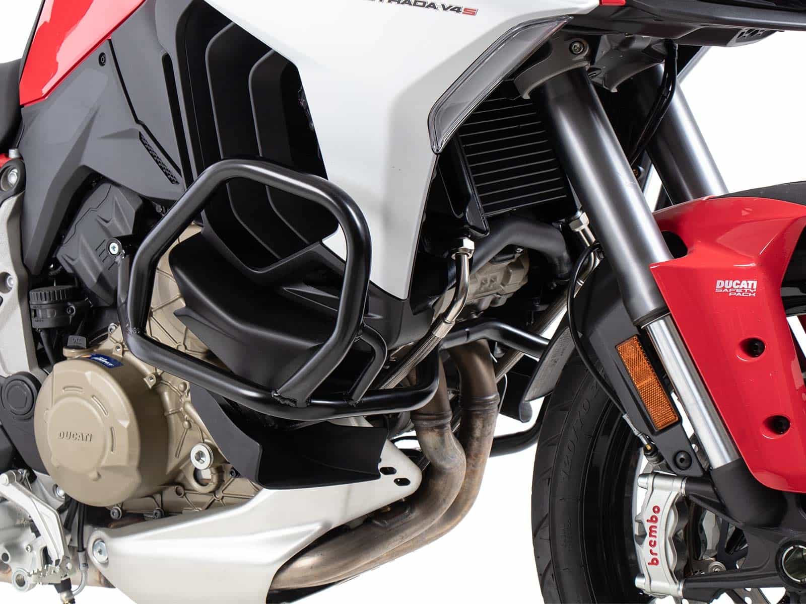 Motorschutzbügel schwarz für Ducati Multistrada V4 / S / Pikes Peak / Rally / RS (2025-)