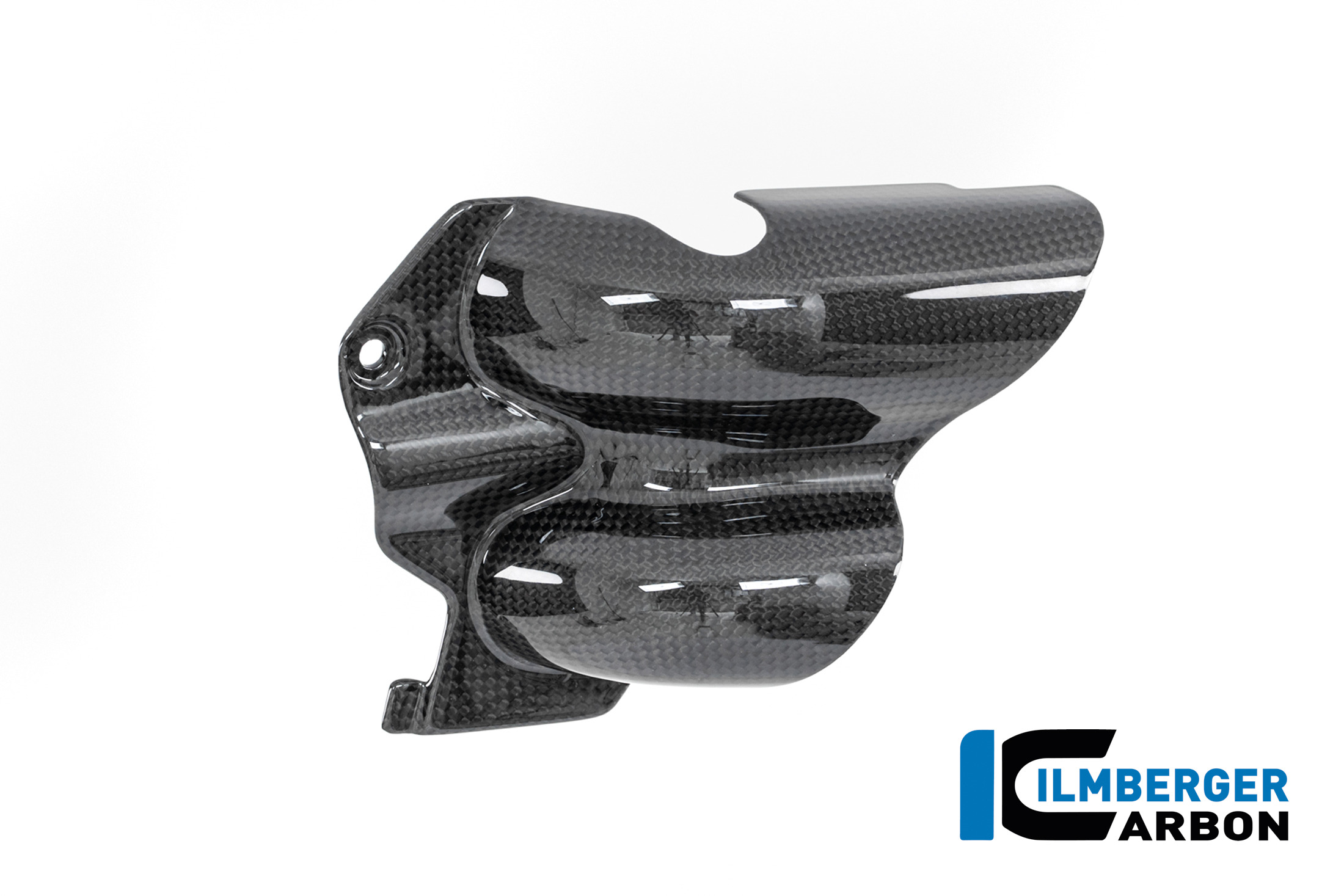 Wasserpumpendeckelabdeckung Carbon glänzend Ducati Mulitstrada V4 2025