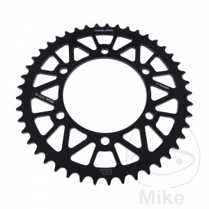 Alu-Kettenrad 45Z Teilung 520 schwarz JT Innendurchmesser 110 Lochkreis 130