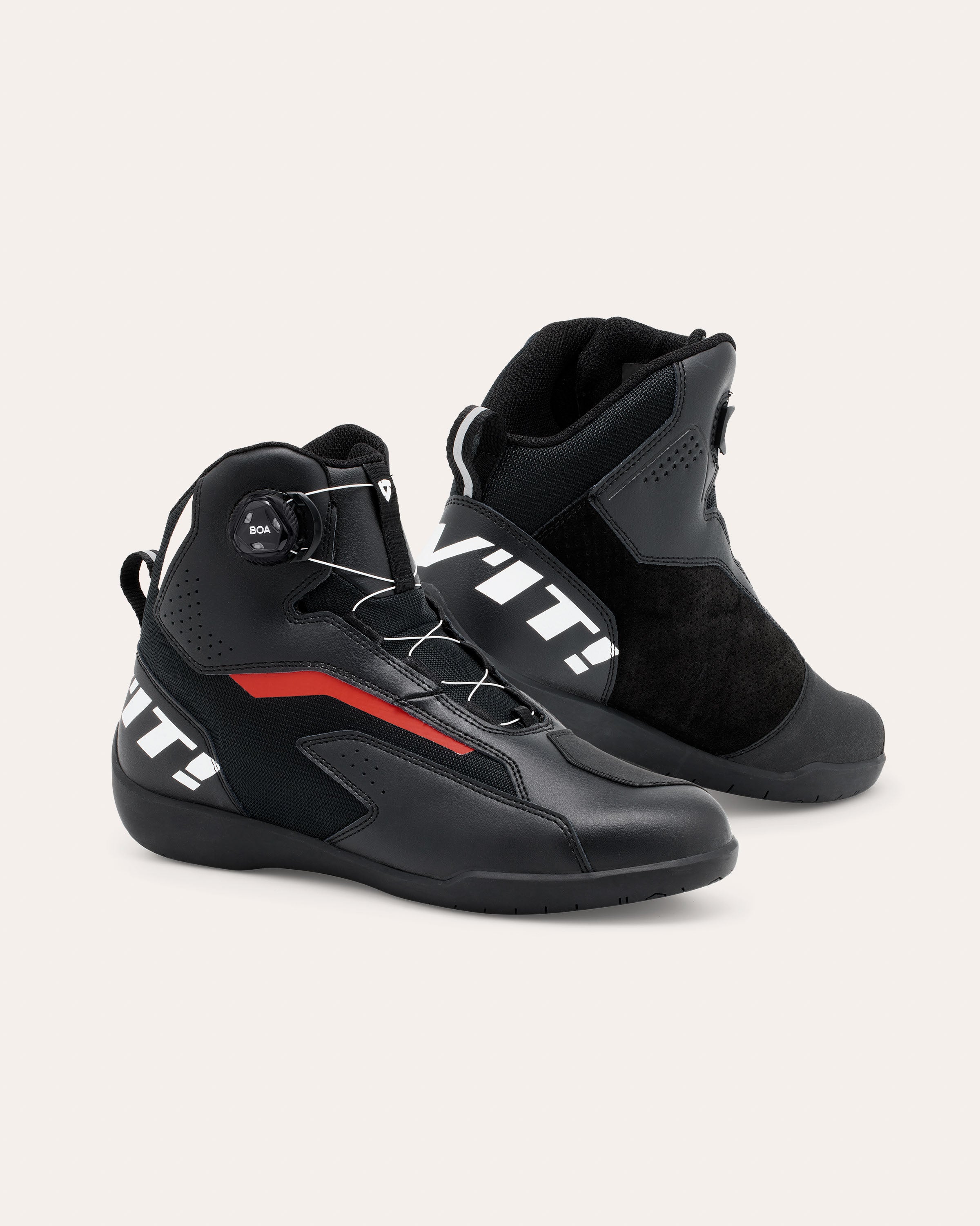 Schuhe Jetspeed Pro | Black-Red - Schwarz-Rot / 40 / Standard - Größe: 40 - Länge: Standard