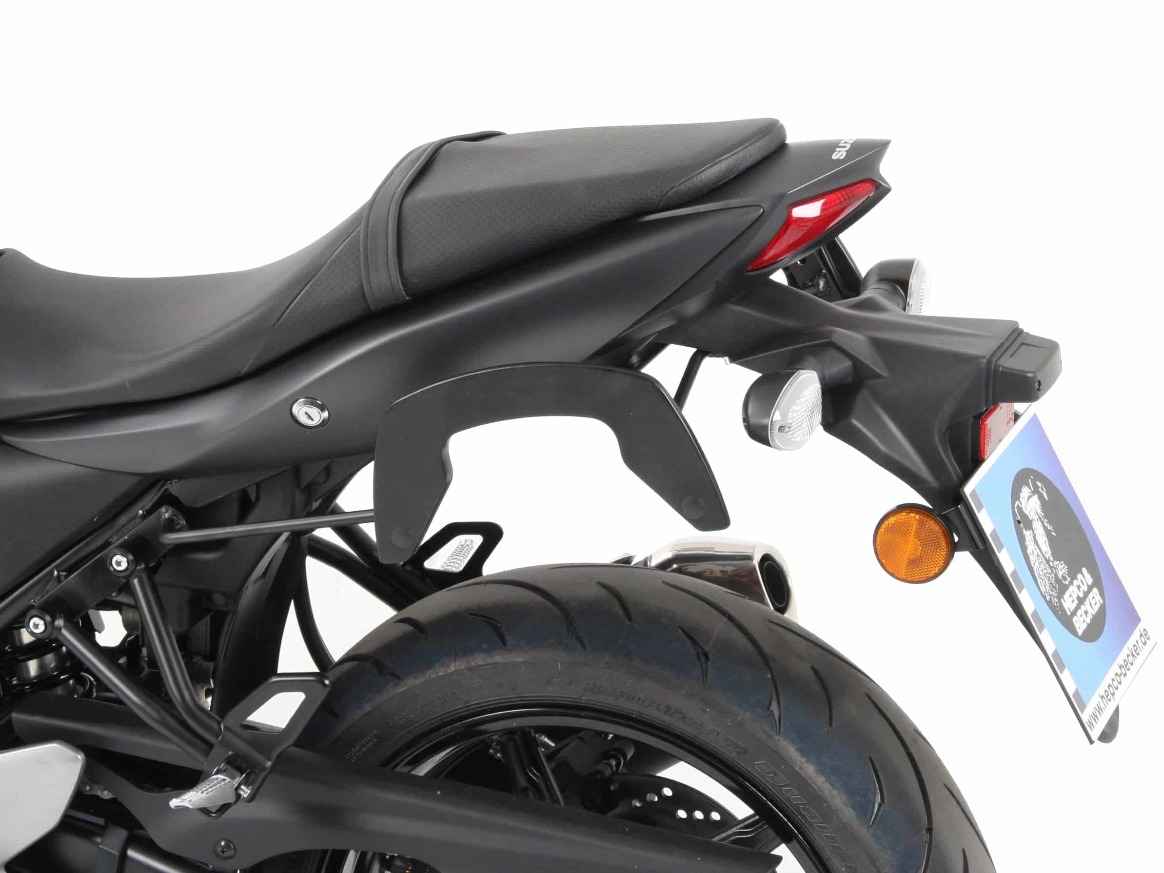 C-Bow Seitenträger schwarz für Suzuki SV 650 X (2018-2025)