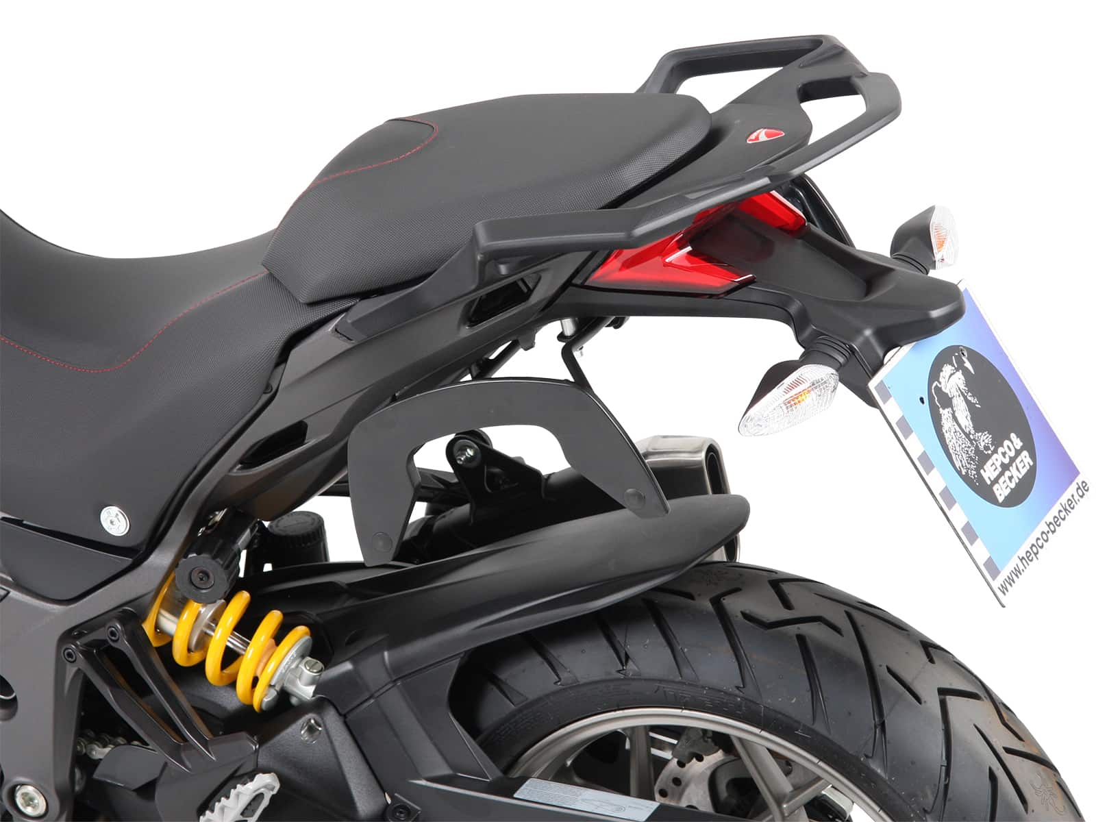 C-Bow Seitenträger schwarz für Ducati Multistrada 950/S (2017-2021)