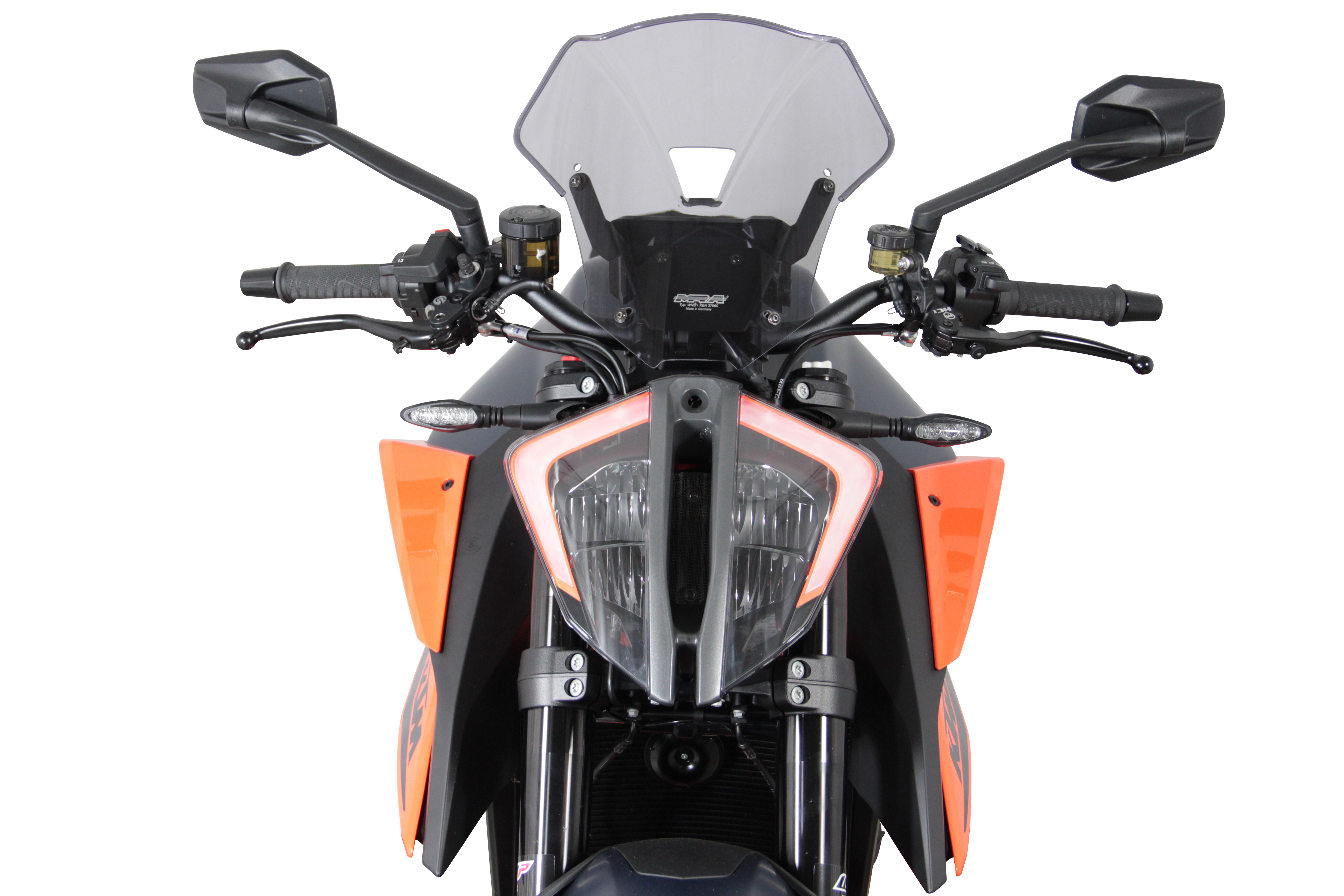 SUPER DUKE R 1290 - Sportscheibe "NSPM" 2020- - rauchgrau