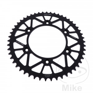 Alu-Kettenrad 51Z Teilung 520 schwarz JT Innendurchmesser 125 Lochkreis 150