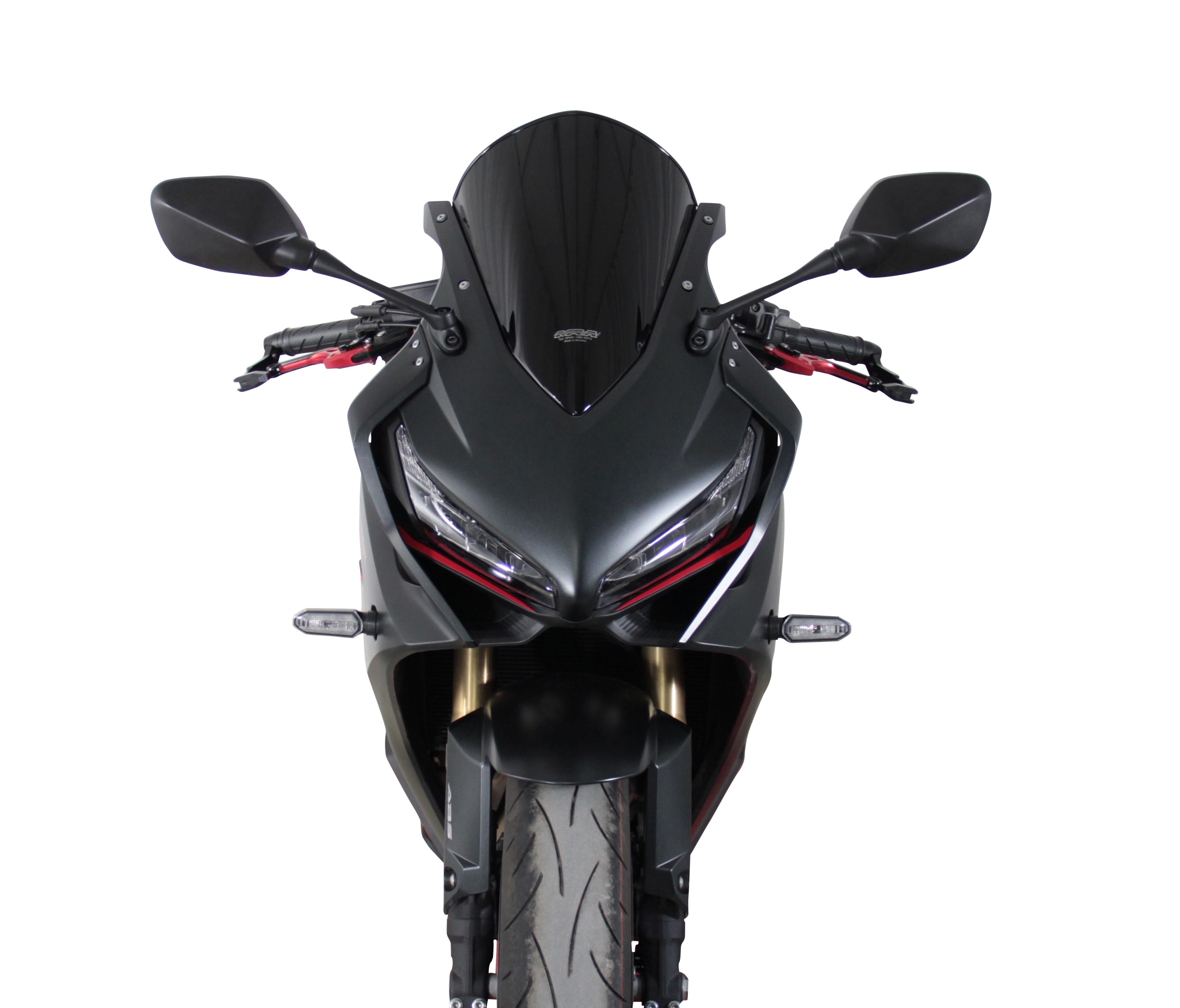 CBR 650 R - Racingscheibe "R" 2019-2023 - rauchgrau