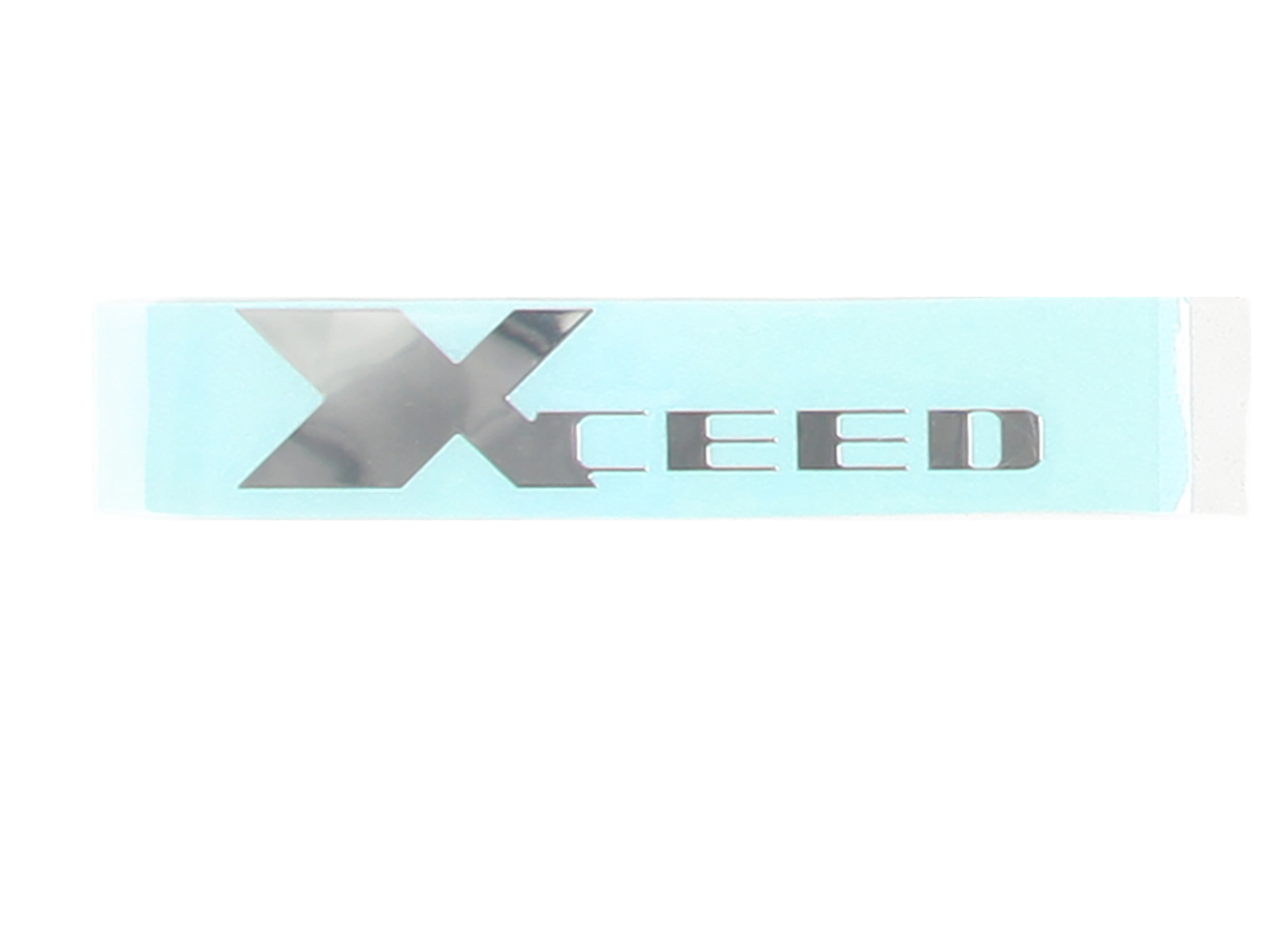 Schriftzug chrom für Xceed Seitenkoffer und Topcase