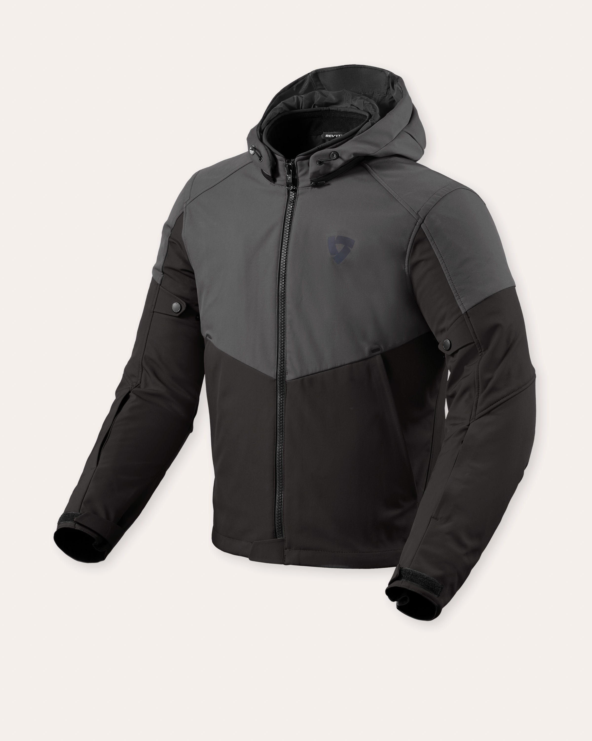 Jacke Afterburn H2O Schwarz-Anthrazit S Standard