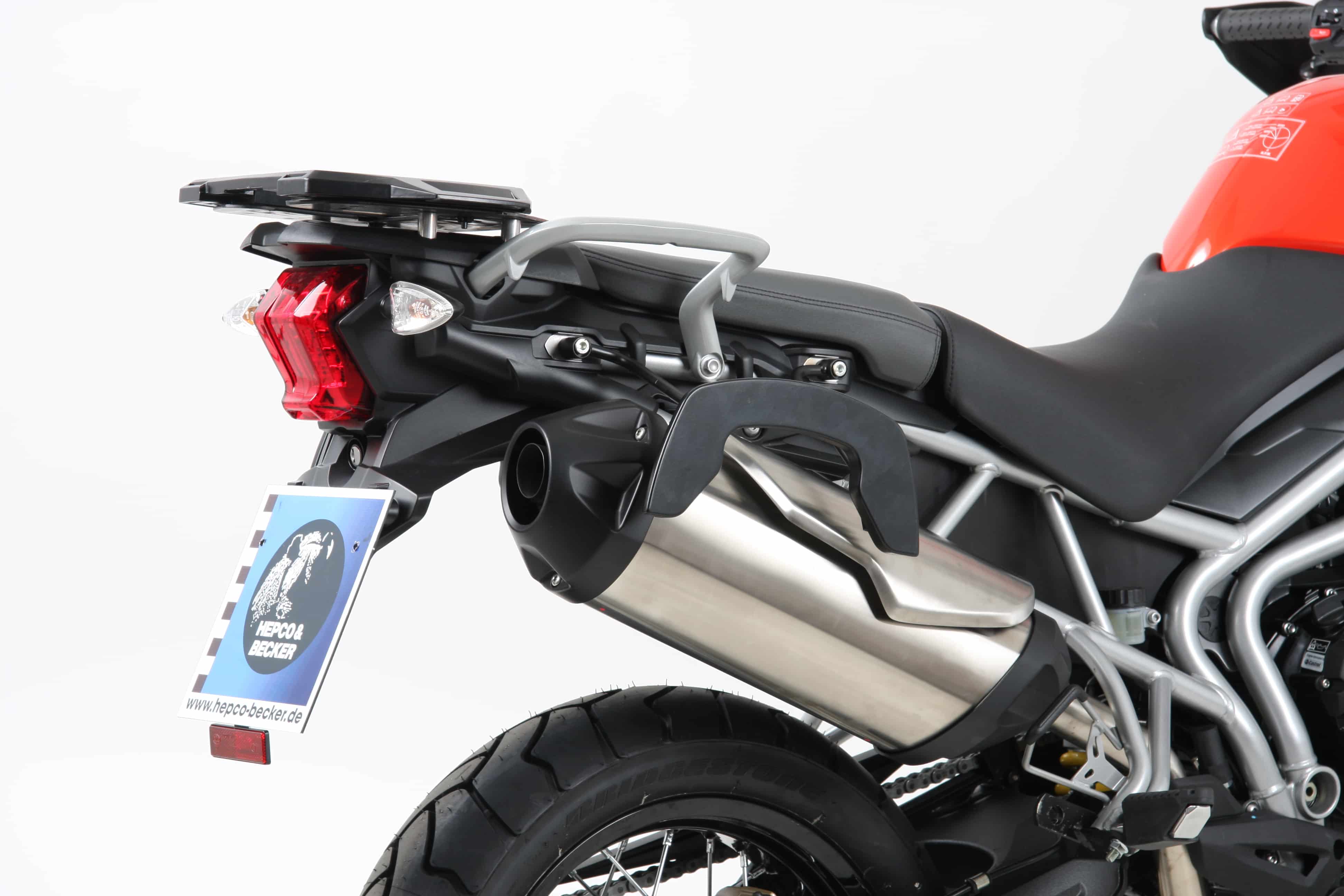 C-Bow Seitenträger schwarz für Triumph Tiger 800 XC/XCX/XCA (2015-2017)