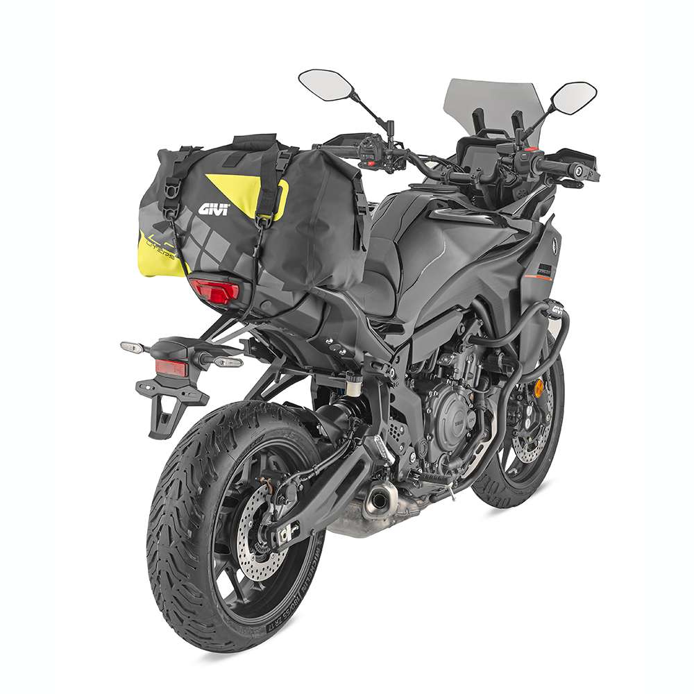 Easy-T Waterproof Gepäckrolle mit Tragegurt 40 L., grau/gelb